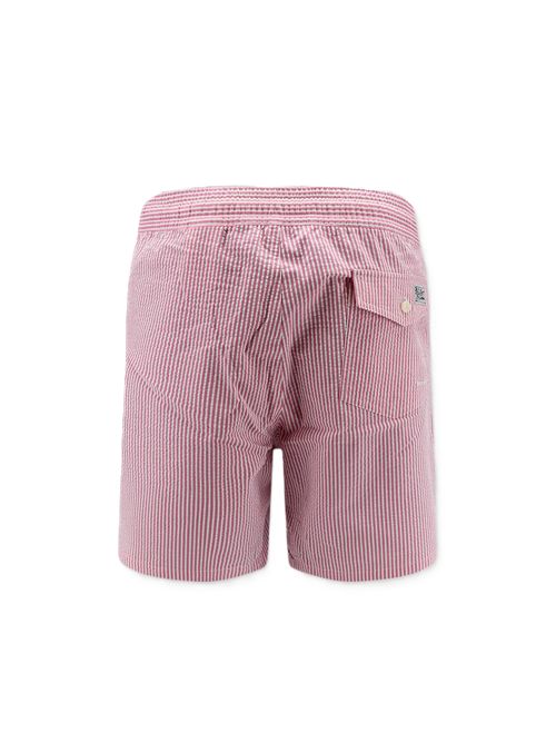 POLO RALPH LAURENPantaloncini da bagno traveler-mid-trunk pink Polo Ralph Lauren | 710-957784-500RESORT ROSE STRIPE
